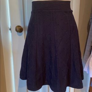 Brooks brothers red fleece skirt